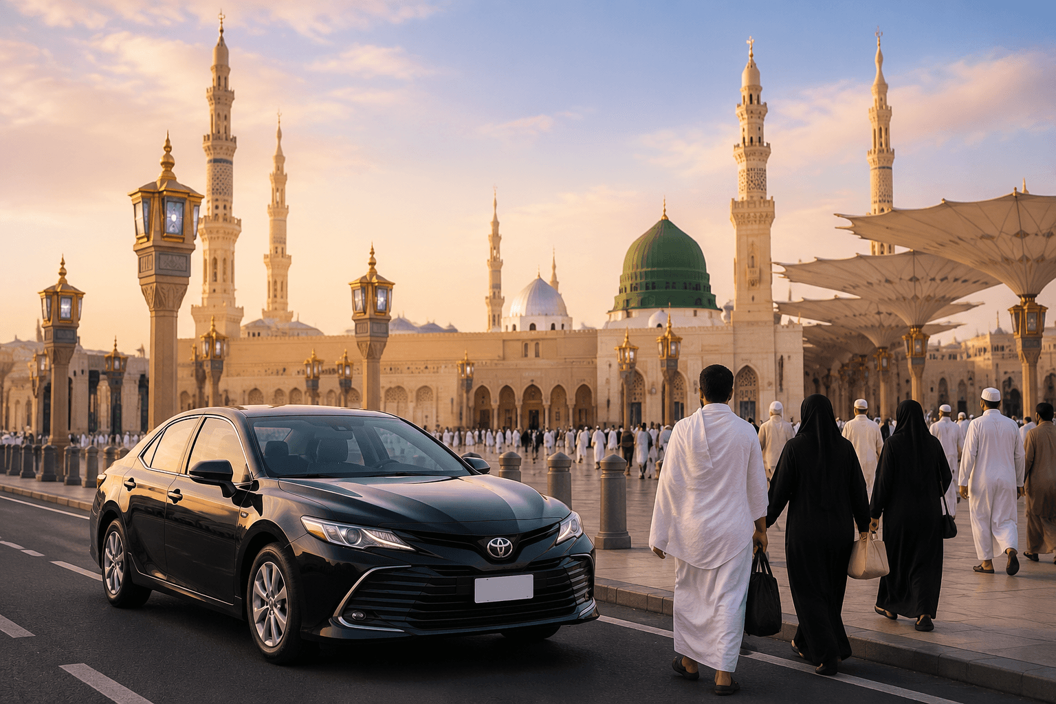 Best Umrah Taxi Service in Rabi-ul-Awal in Makkah & Madinah